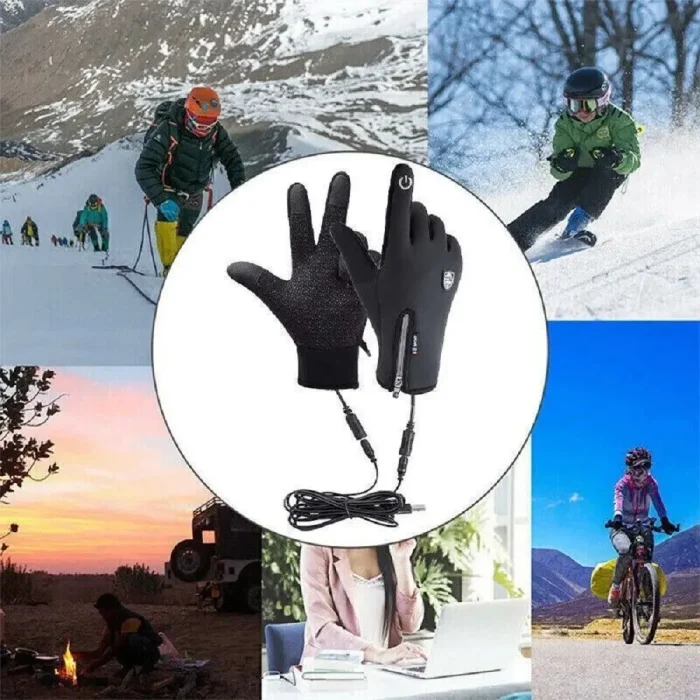 Electric Heated Gloves USB Rechargeable UK - Image 3
