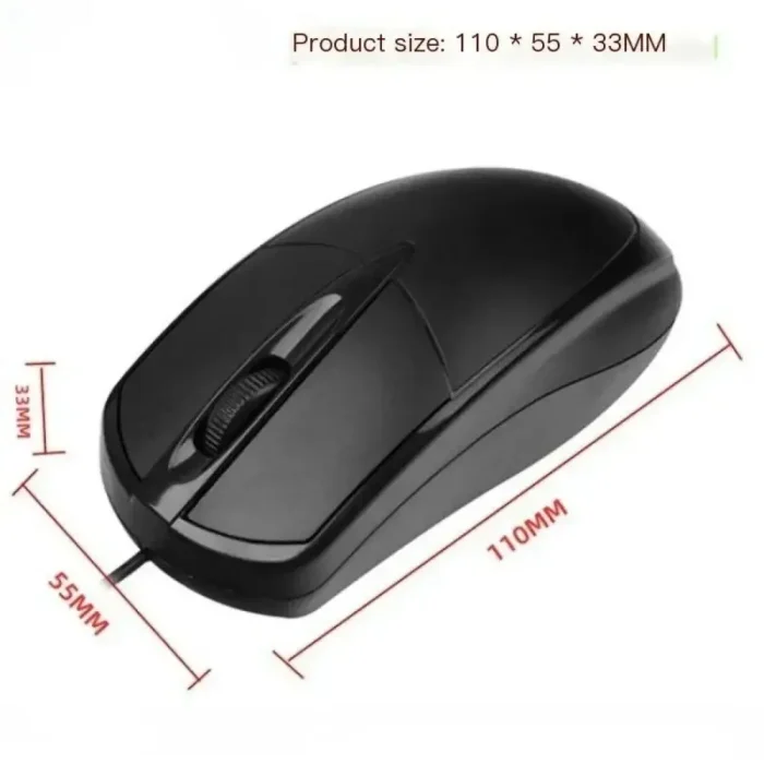 Wired Mouse for PC Laptop USB Optical - Image 2