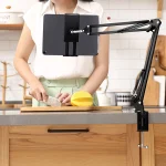 360° Long Arm Lazy Tablet Stand iPad Phone Holder Mount Clamp Bed Table Overhead - Image 3