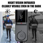 Smart WiFi Wireless Video Doorbell Security Ring Phone Camera Door Bell Intercom - Image 5