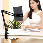 360° Long Arm Lazy Tablet Stand iPad Phone Holder Mount Clamp Bed Table Overhead - Image 5